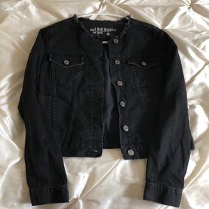 Gap black jean jacket